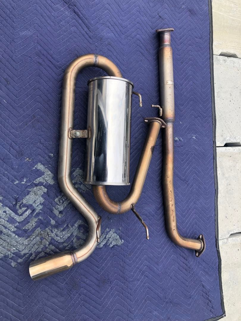 インテグラル神戸　Jet's ステンレス マフラー シングル出し