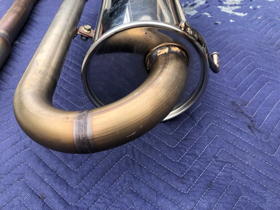 インテグラル神戸　Jet's ステンレス マフラー シングル出し