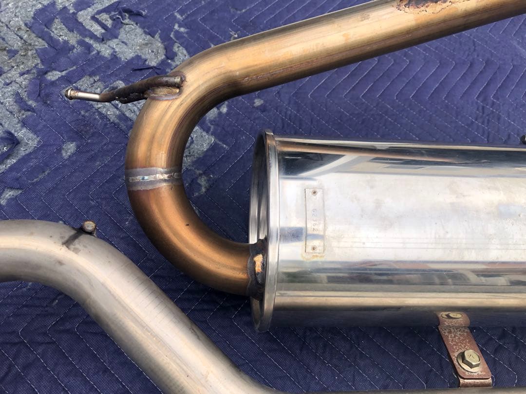 インテグラル神戸　Jet's ステンレス マフラー シングル出し