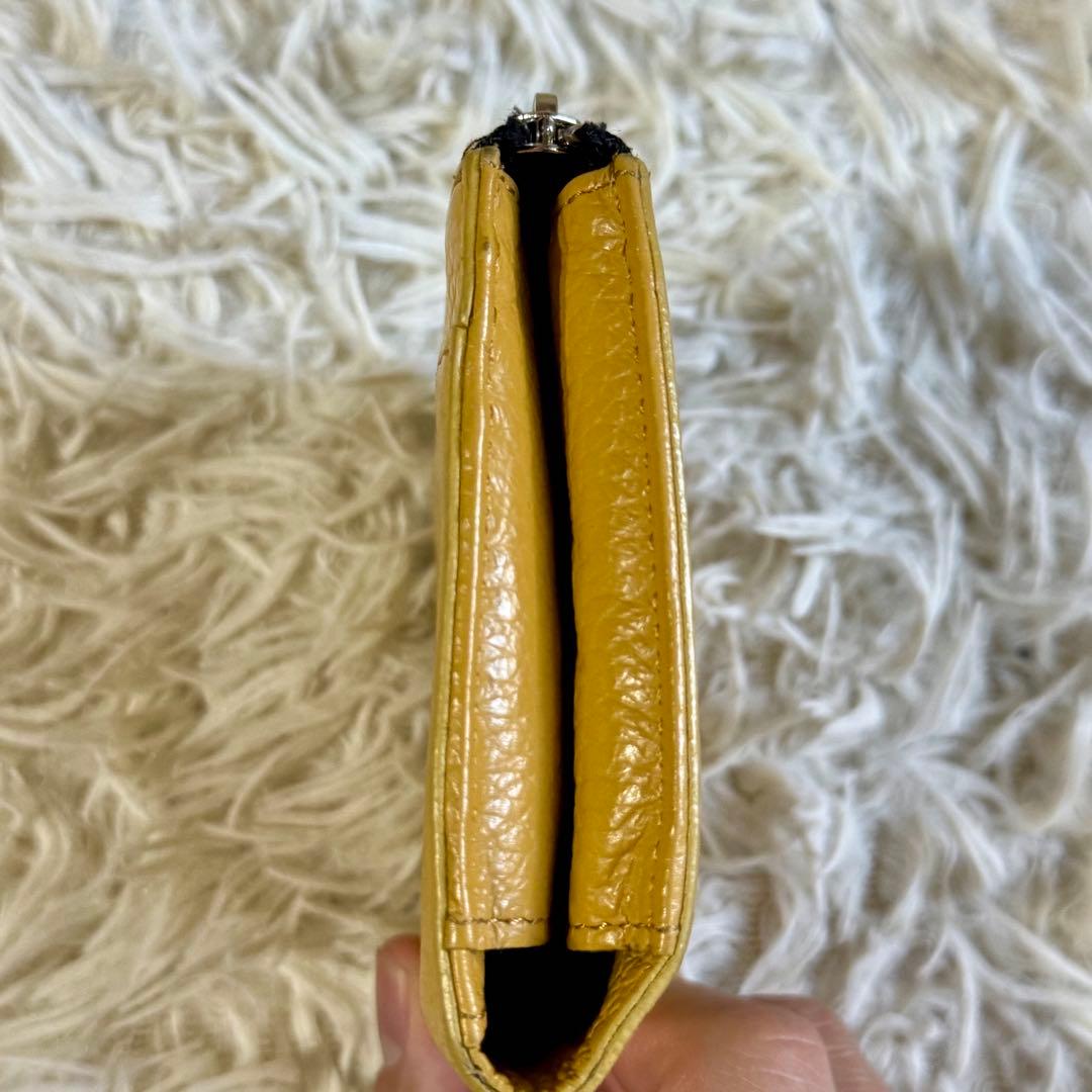 【美品】アタオ 18周年記念 ZOOシリーズ チェス ミニ財布 刺繍 キリン