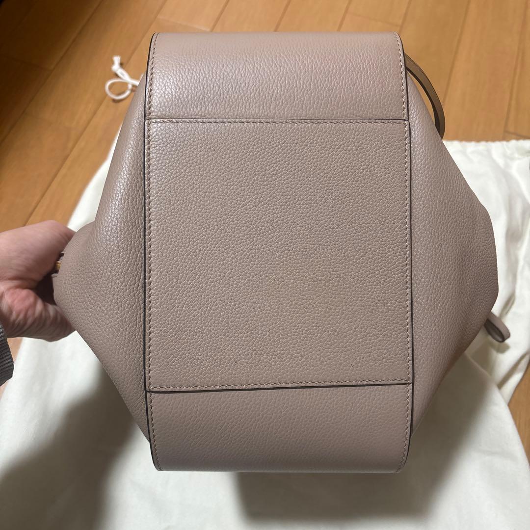 LOEWE ハンモックスモール(ベージュ レザー 2way)