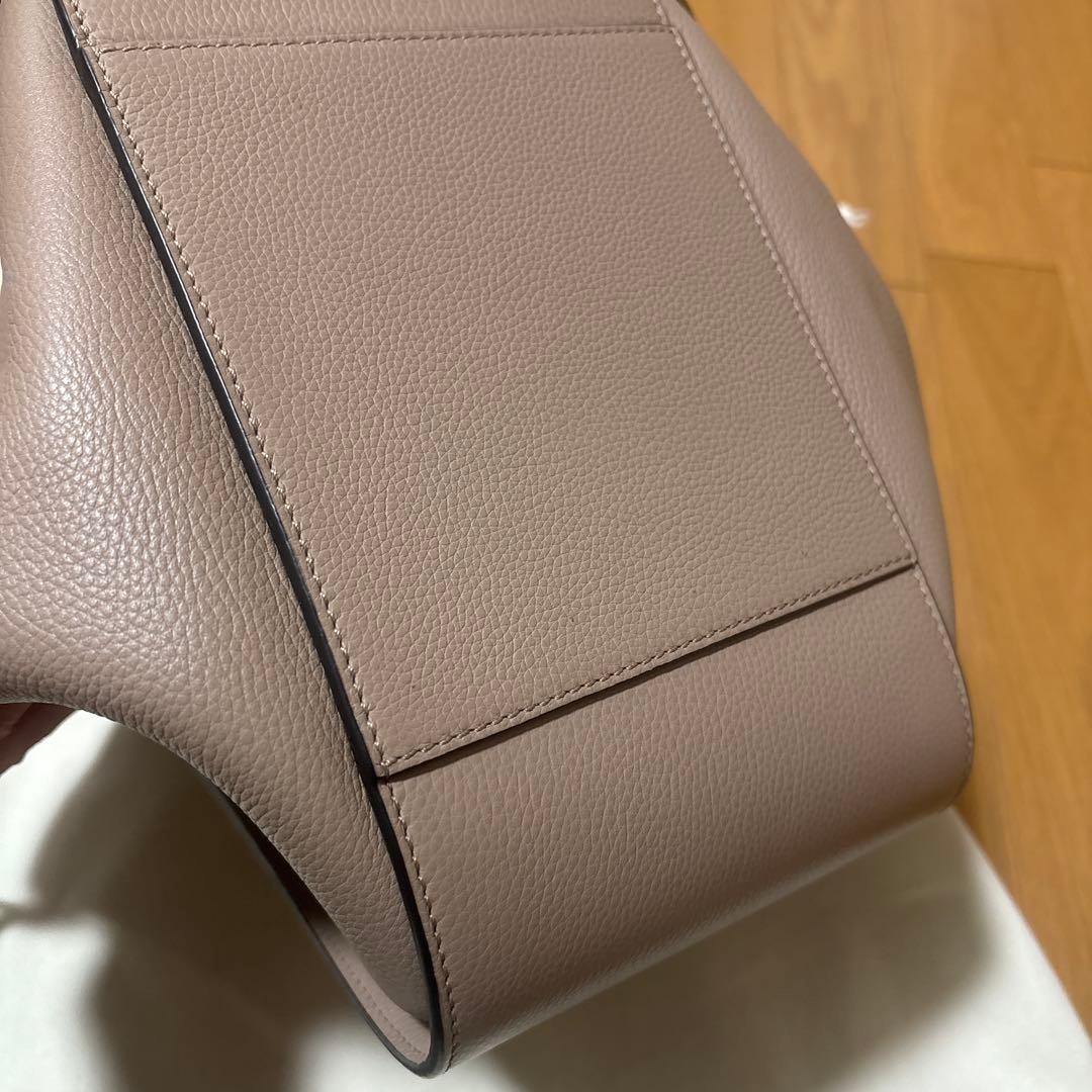 LOEWE ハンモックスモール(ベージュ レザー 2way)