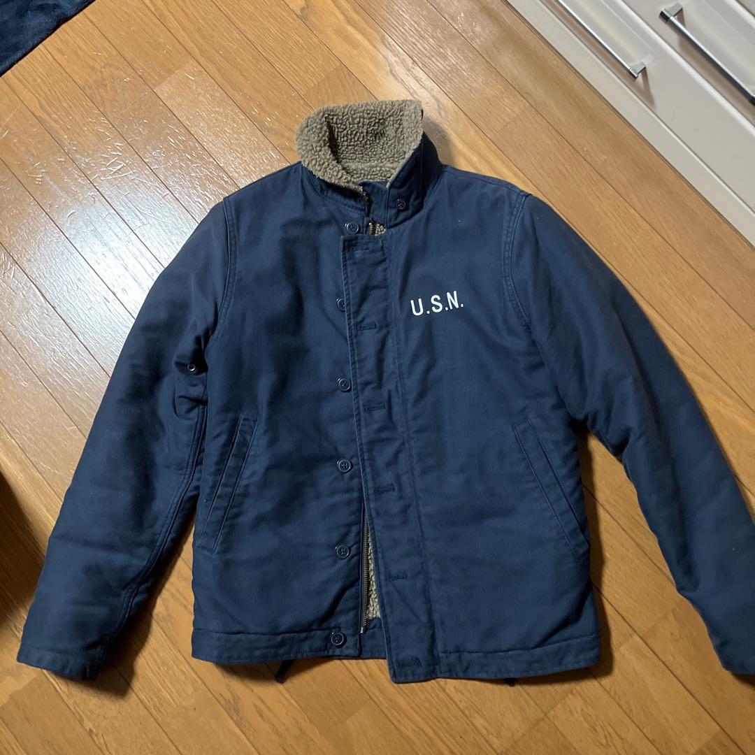WAIPER U.S.N. N1デッキジャケット Mサイズ　ネイビー