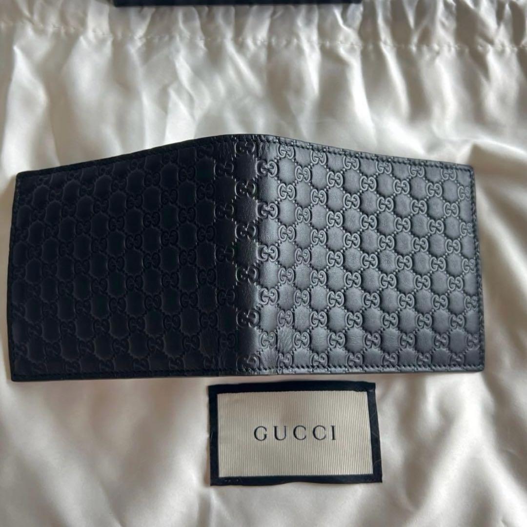 【新品未使用】 GUCCI グッチ 折りたたみ財布 二つ折り コンパクト 小銭