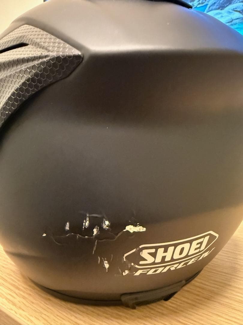 SHOEI J-FORCE IV マッドブラック【サイズ:XL】使用頻度少ない