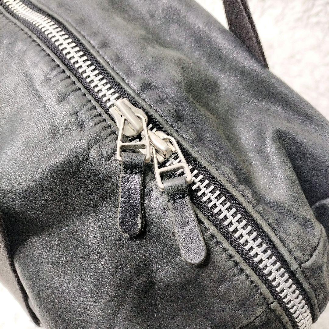 Y’s Yohji Yamamoto レザー ボストンバッグ レザー　2way