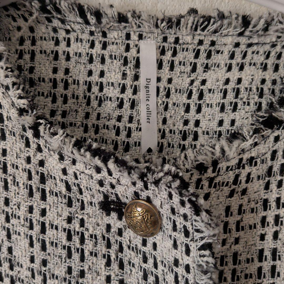 ディニテコリエ　ツイードジャケット　新品