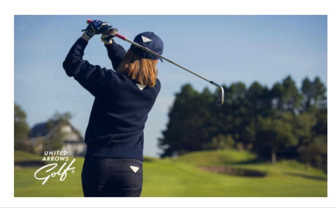 ユナイテッドアローズゴルフ クルーネック ニット