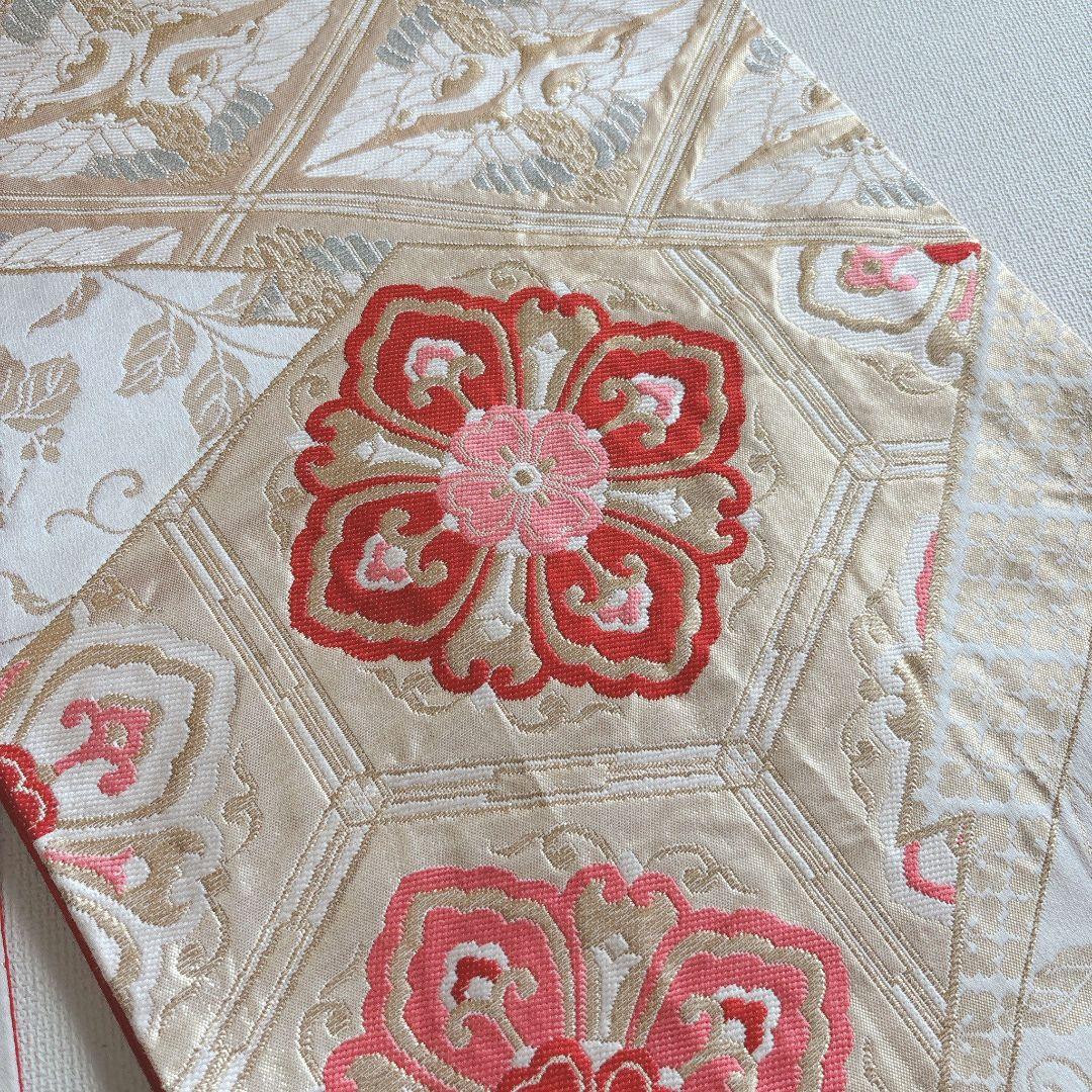 七五三　7歳女の子　フルセット　きもの　緑　比翼仕立　西陣別織　正絹　7288