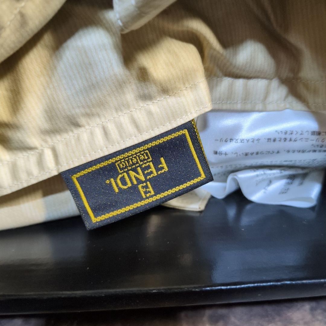 フェンディ　FENDI　肌掛け羽毛布団　ベージュ