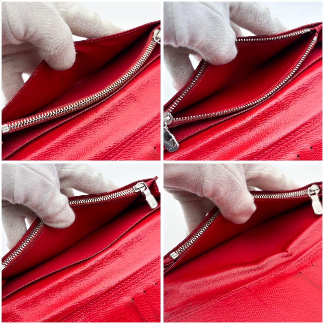 【美品】ルイヴィトン ポルトフォイユ ブラザ タイガ ブルーマリーヌ