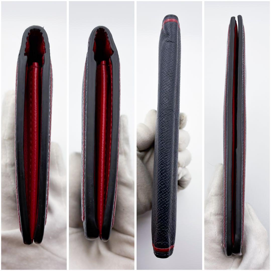 【美品】ルイヴィトン ポルトフォイユ ブラザ タイガ ブルーマリーヌ