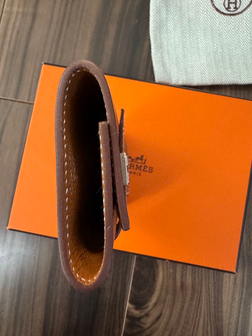 サルア　HERMES エルメス　ベアン　キーケース　エルメスタオルおまけ