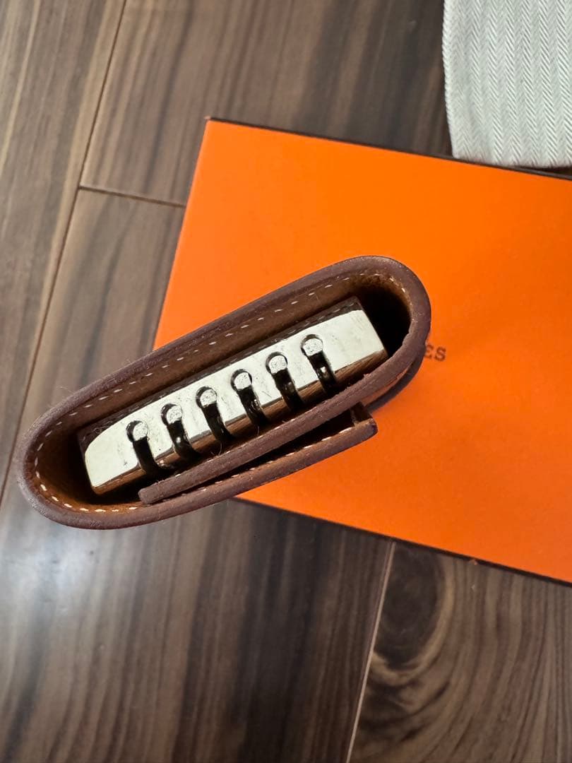 サルア　HERMES エルメス　ベアン　キーケース　エルメスタオルおまけ