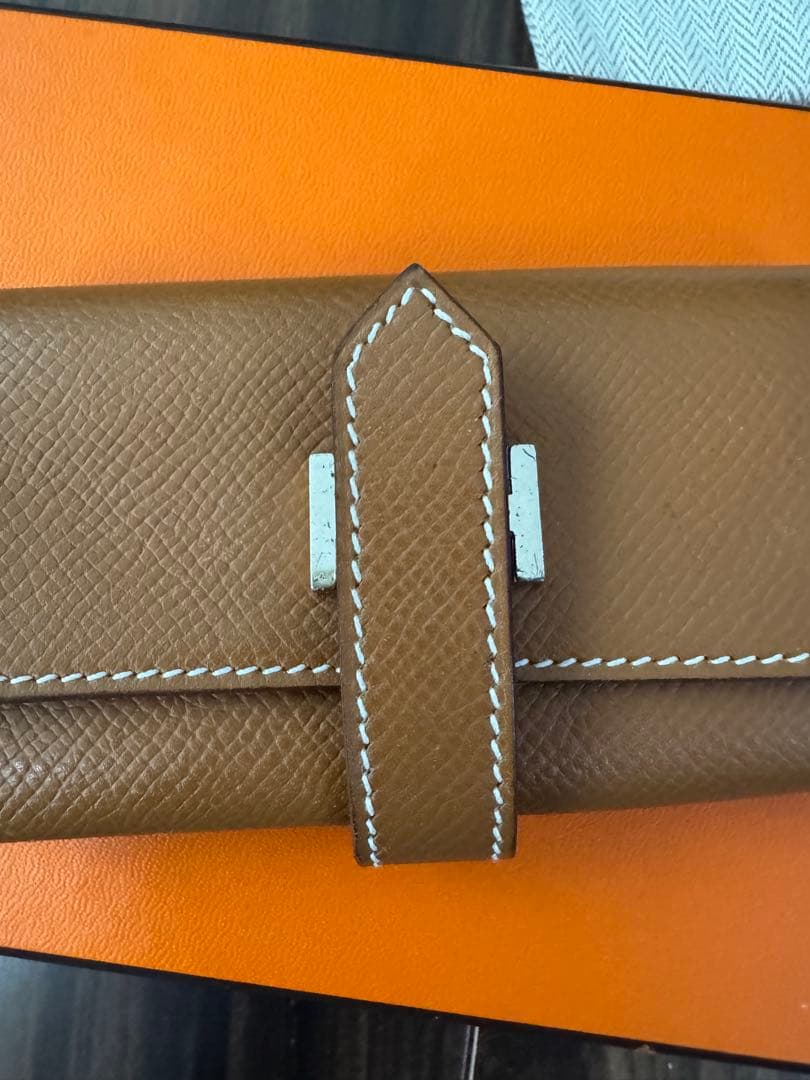 サルア　HERMES エルメス　ベアン　キーケース　エルメスタオルおまけ