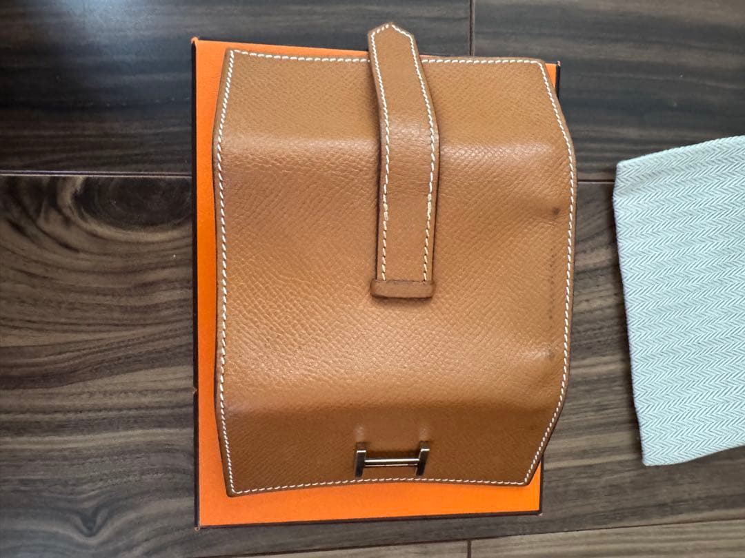 サルア　HERMES エルメス　ベアン　キーケース　エルメスタオルおまけ