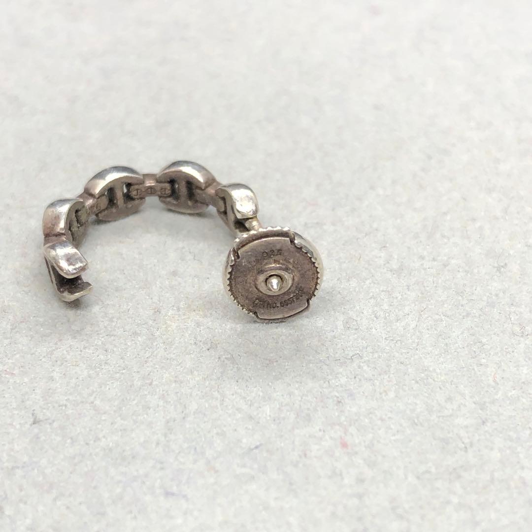 即決 HOORSENBUHS ホーセンブース 925 シルバー ピアス 片耳のみ