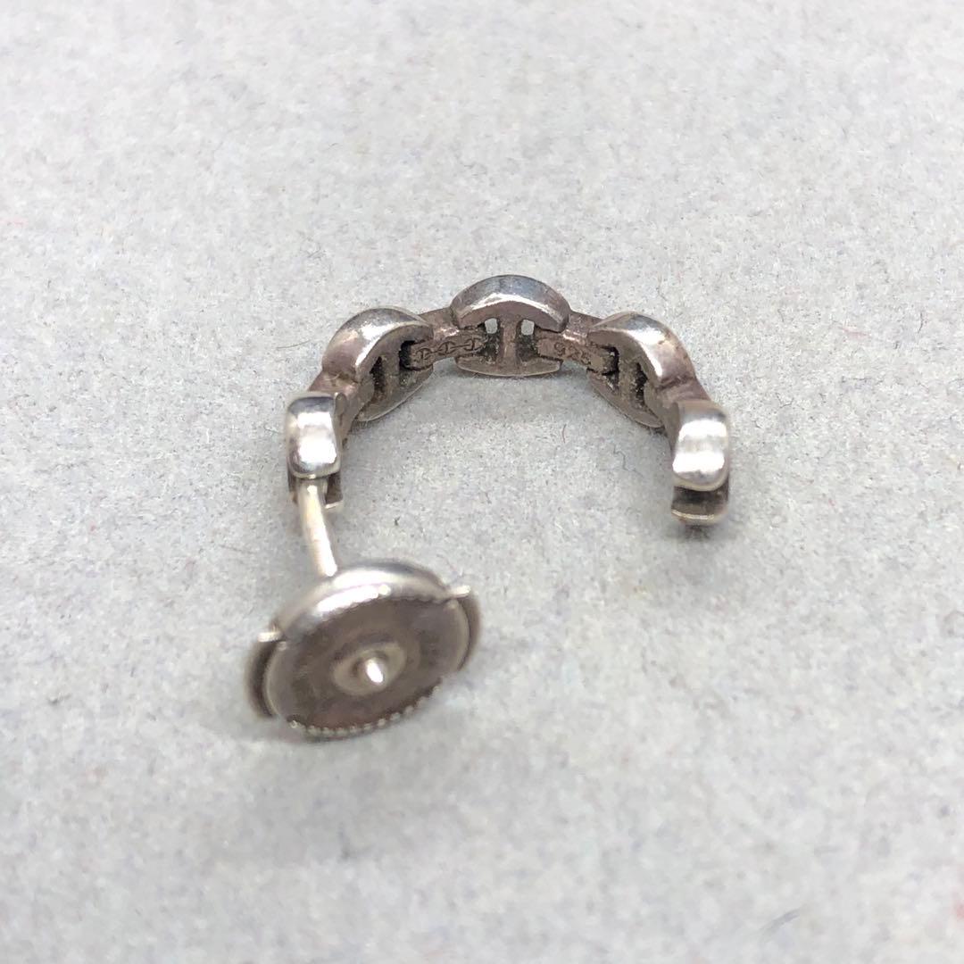 即決 HOORSENBUHS ホーセンブース 925 シルバー ピアス 片耳のみ