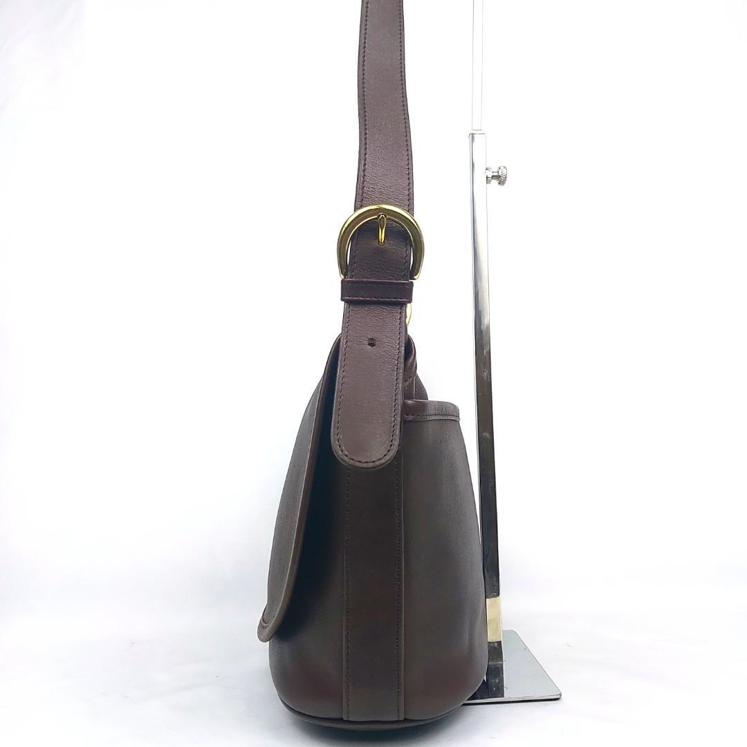 COACH オールドコーチ 4150 ショルダーバッグ グラブタンレザー