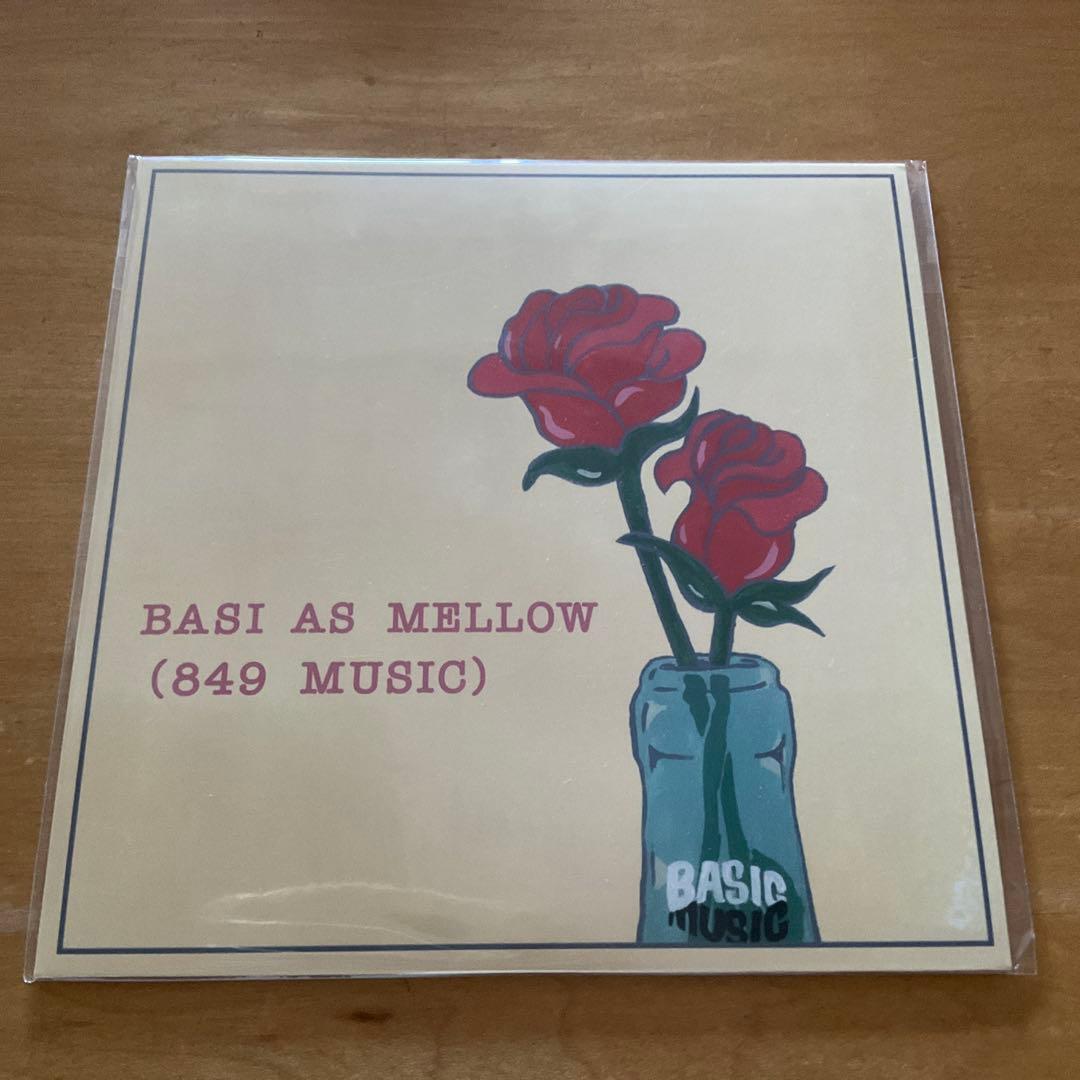 未使用7inch BASI AS MELLOW (849 MUSIC)