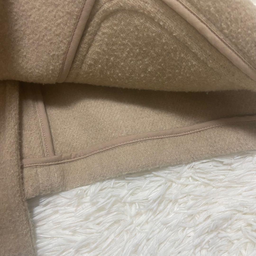 DANTON ライトパイル ウールモッサ カラーレス ジャケット 34 M