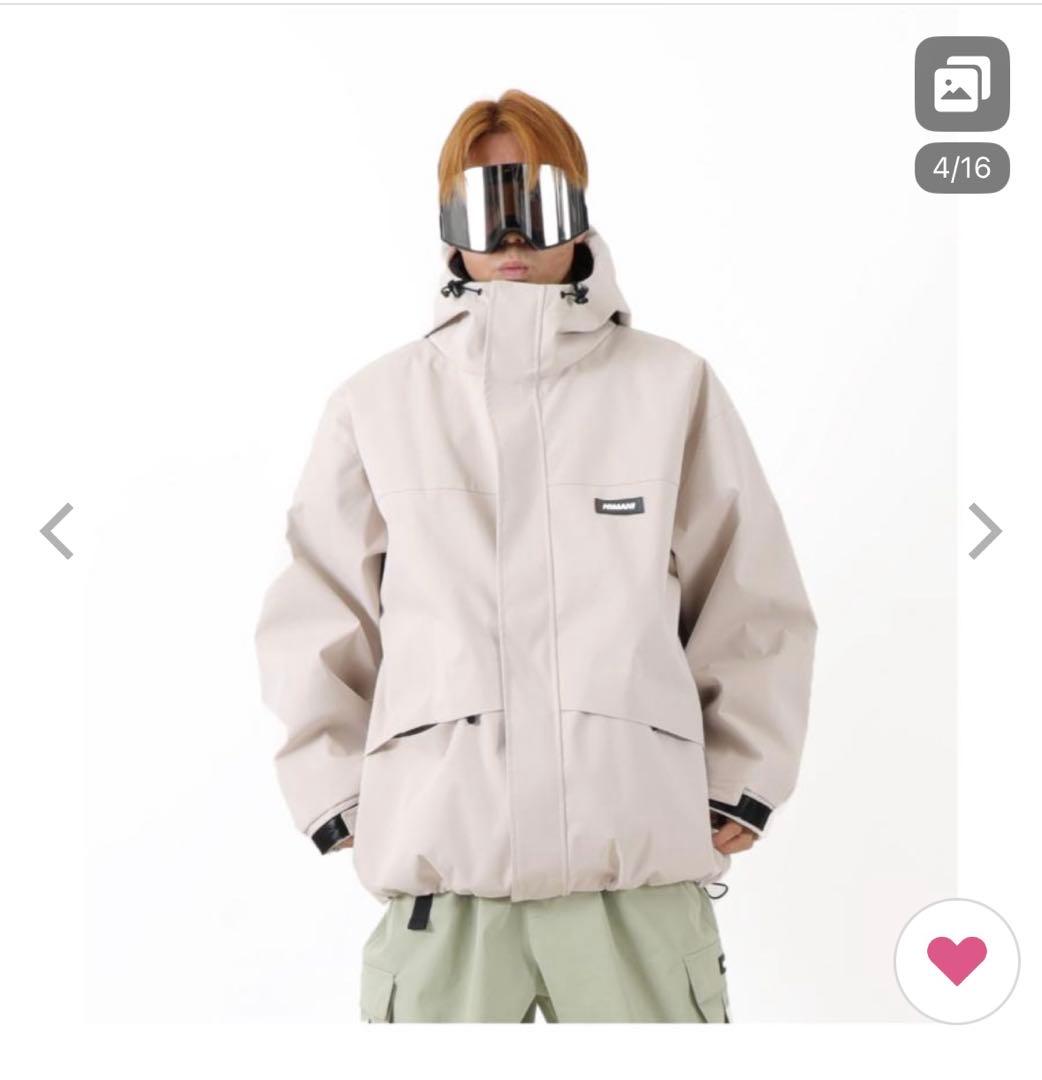 スノーボードウェア ジャケット メンズ レディース ビックシルエット