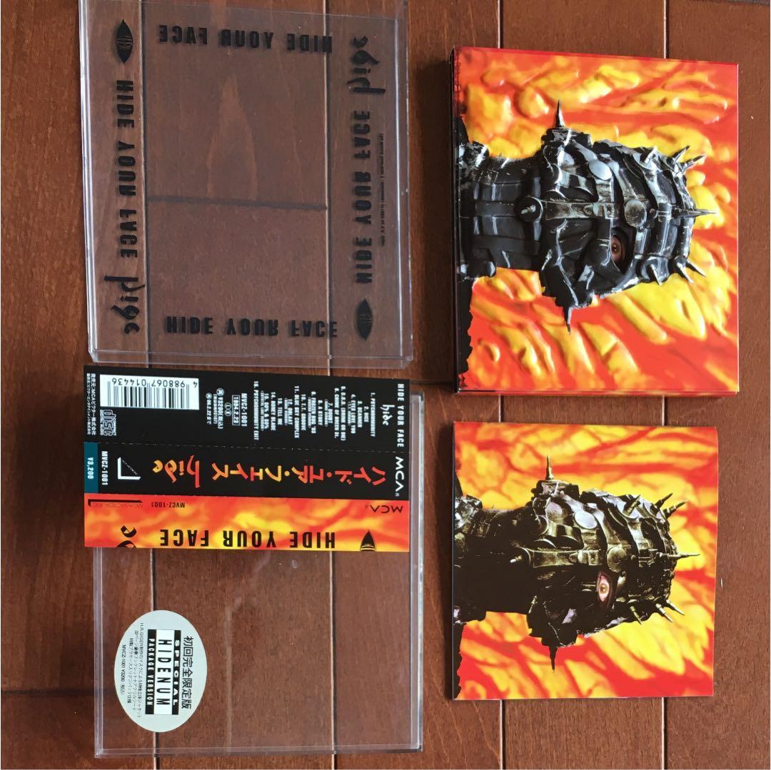 hide/ハイド・ユア・フェイス(新品同様 限定盤 超美品)