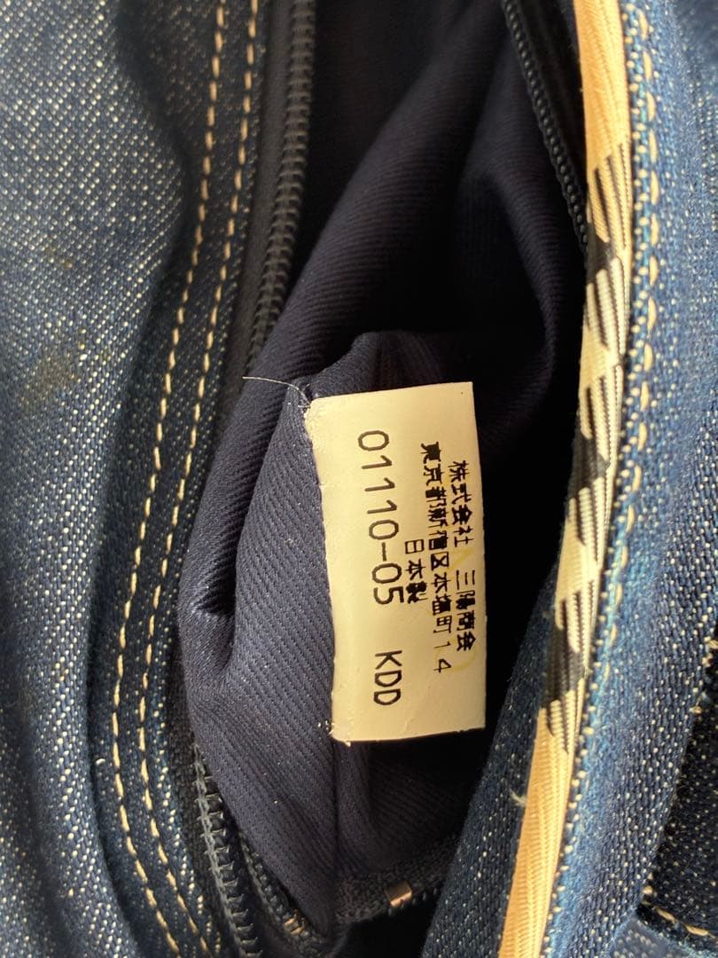 【美品】デニム×ノバチェックトートバッグ BURBERRY BLUE LABEL