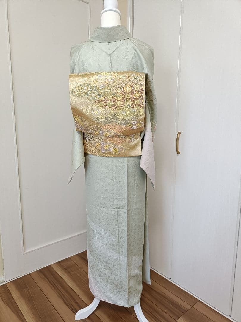 正絹訪問着　フルセット４点　入学式　卒業式　宮参り　七五三