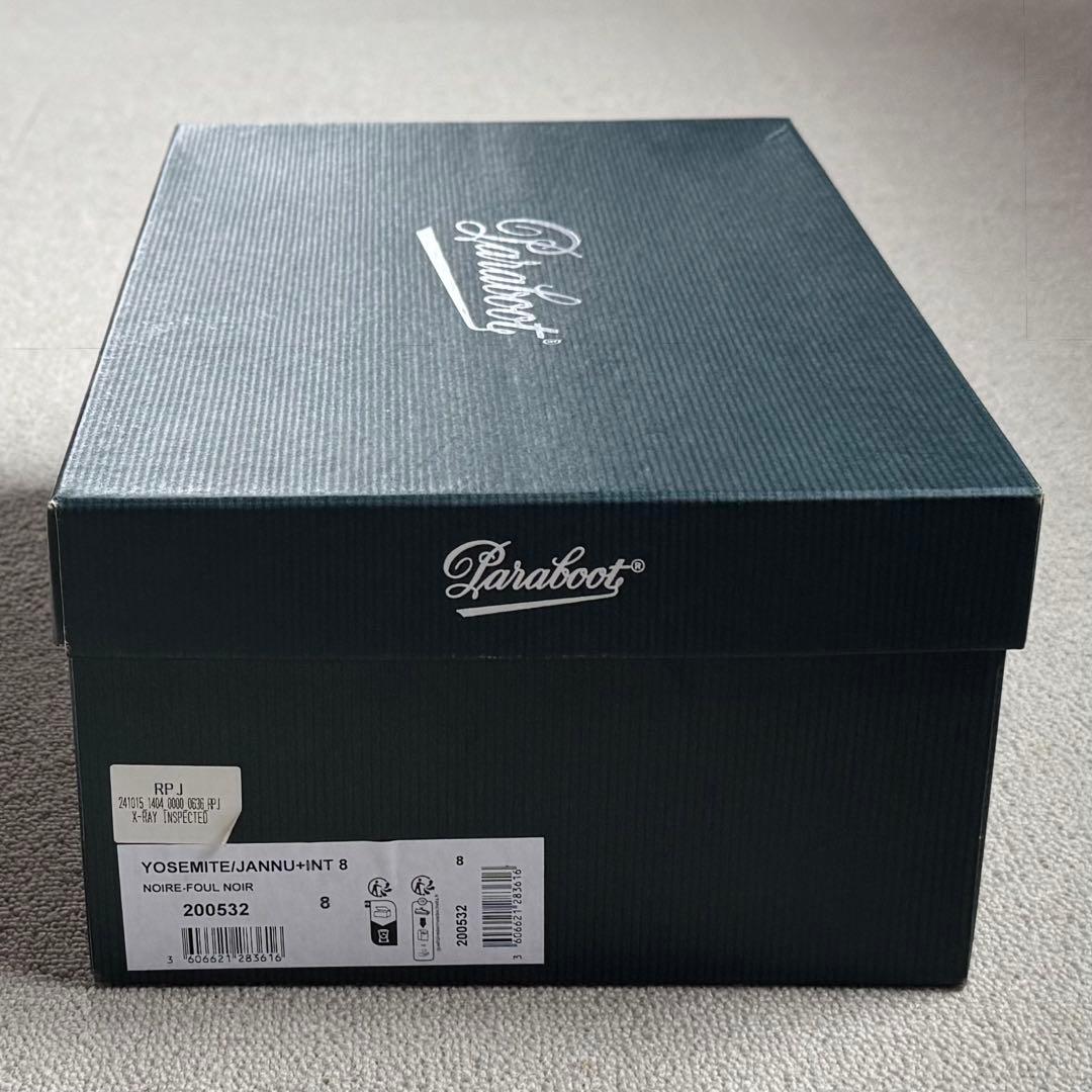 靴 Paraboot YOSEMITE NOIRE-FOUL NOIR UK8