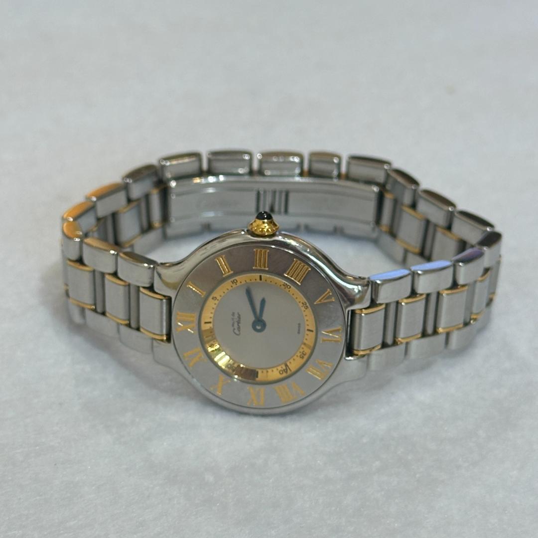 カルティエ マスト21 SMコンビ（SSxYG）クォーツ