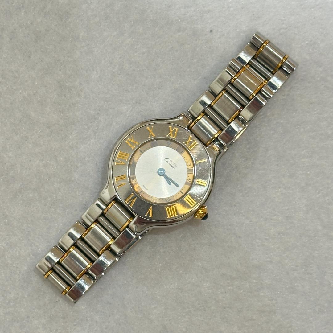 カルティエ マスト21 SMコンビ（SSxYG）クォーツ