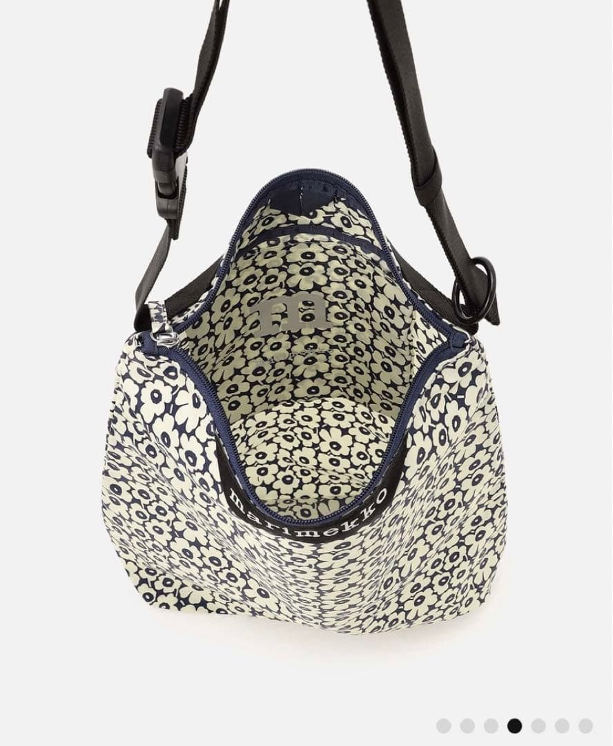 Marimekko マリメッコ ウニッコ ナイロン M ショルダーバッグ