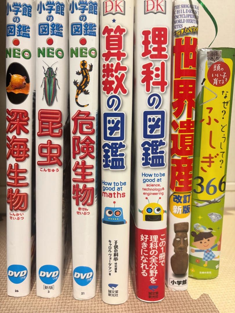 小学校の図鑑 NEOなど7冊まとめセット