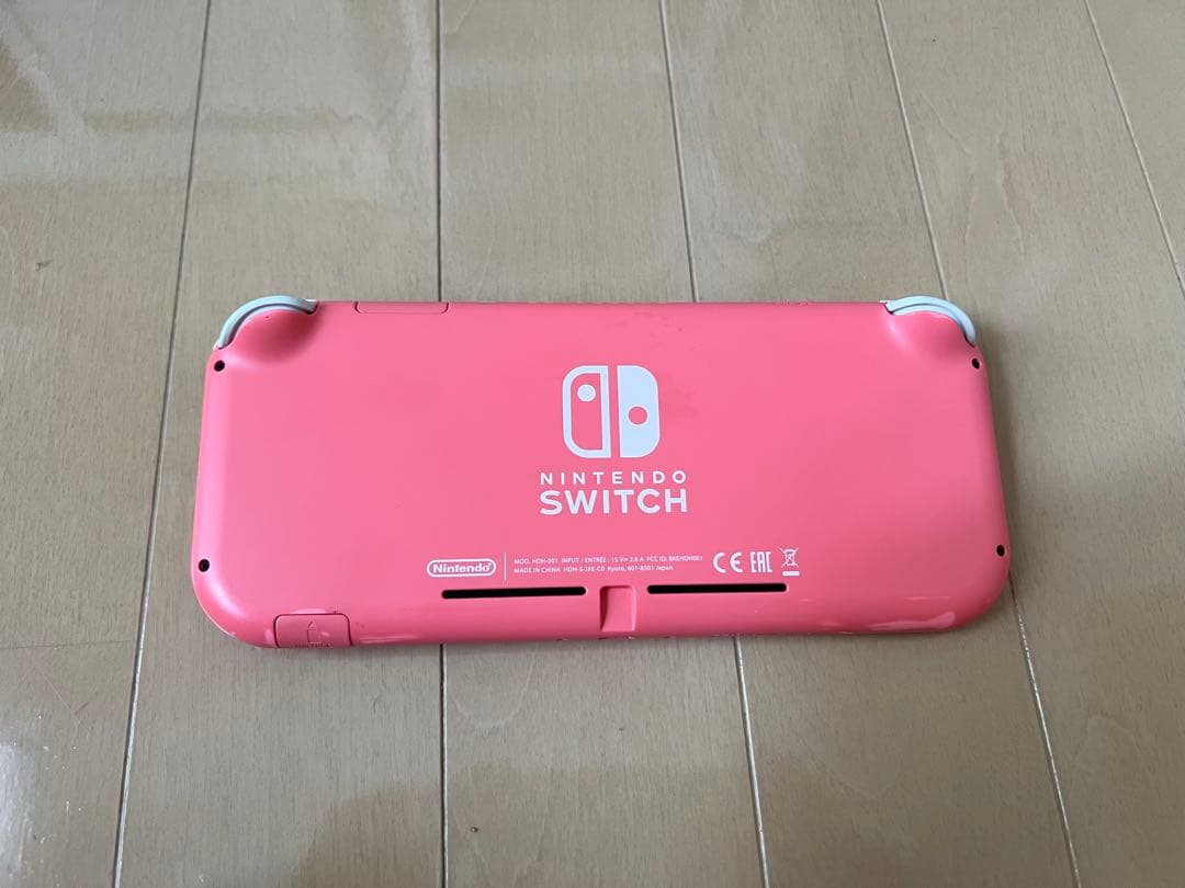 NintendoSwitch Lite コーラル（ピンク） 本体 AC付き