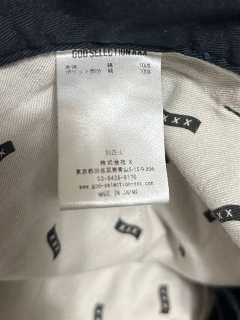 パンツ GOD SELECTION XXX CHINO PANTS L