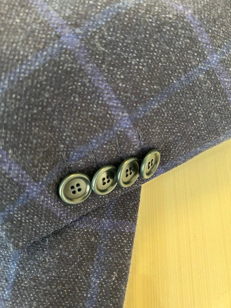 美品　De Petrillo デペトリロ　ジャケット　44 ネイビー