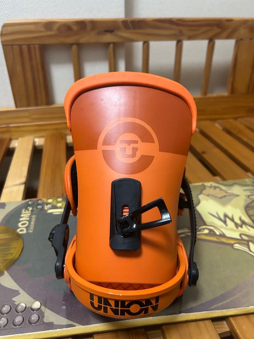 キスマーク　スノーボード　板　ビンディング付き　156