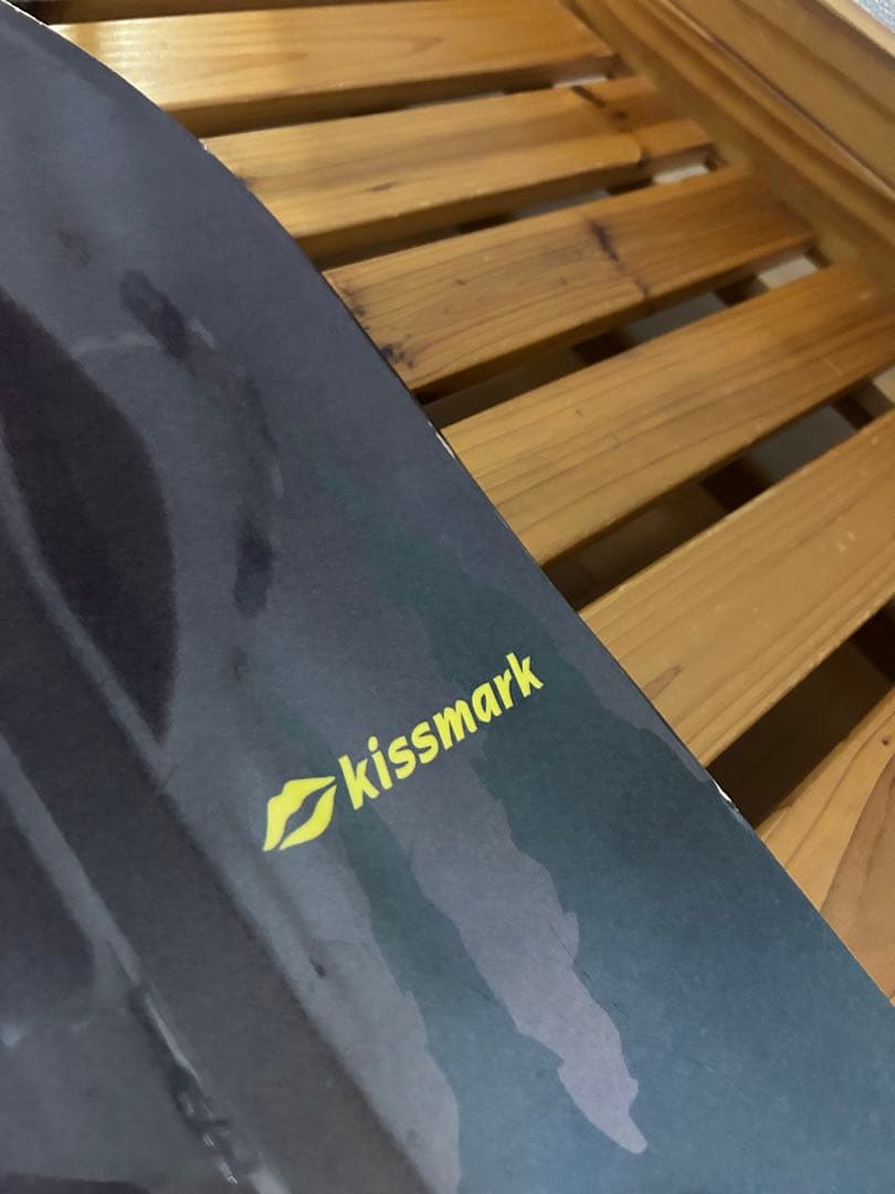 キスマーク　スノーボード　板　ビンディング付き　156