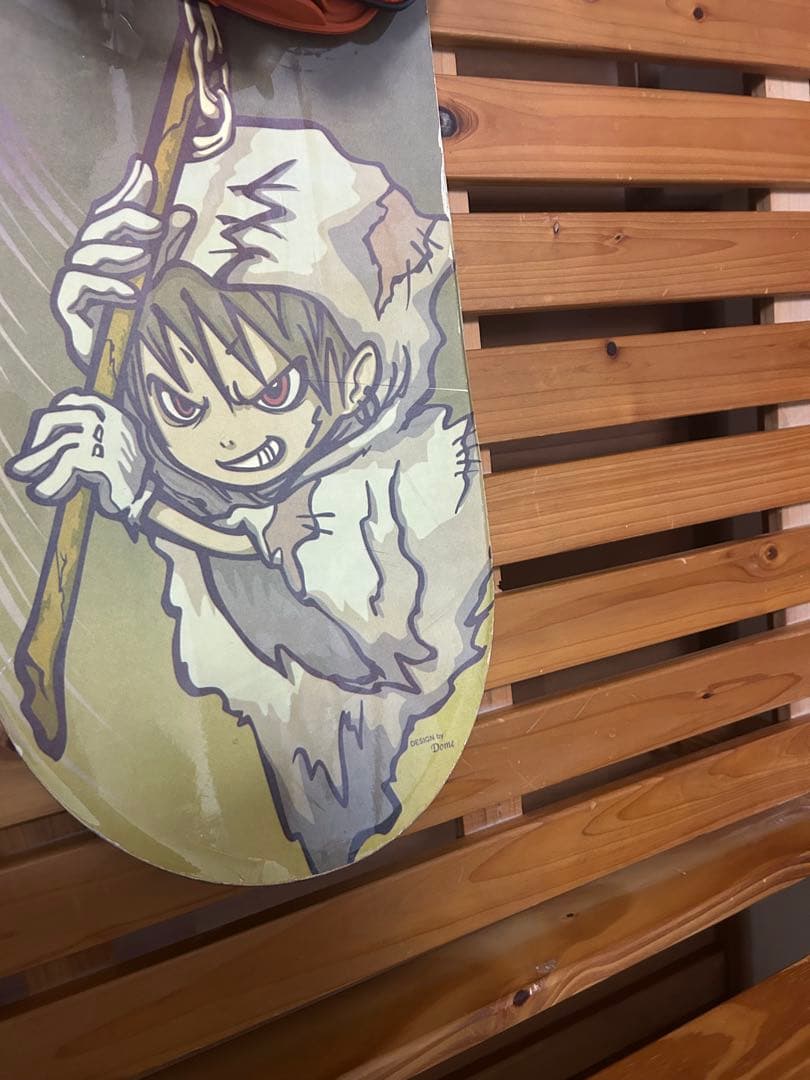 キスマーク　スノーボード　板　ビンディング付き　156