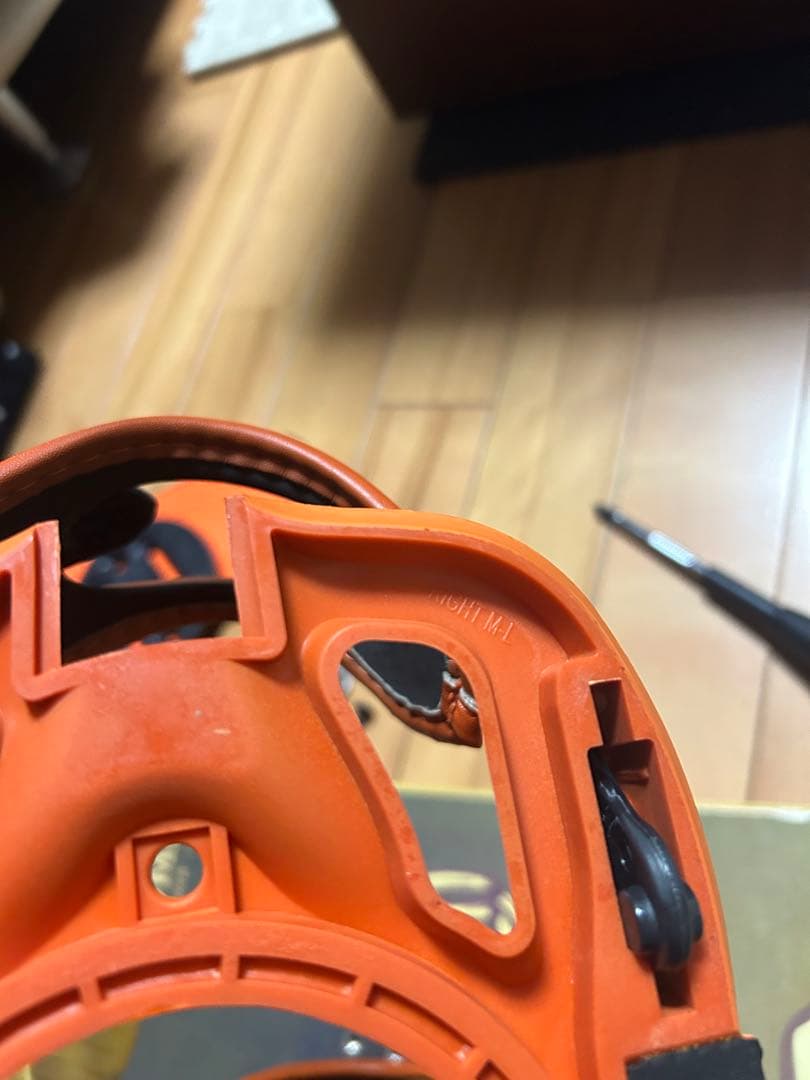 キスマーク　スノーボード　板　ビンディング付き　156