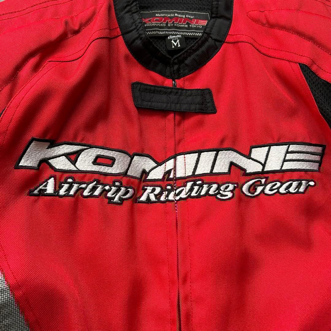 KOMINE コミネ レーシングジャケット ナイロン ライダース プロテクター