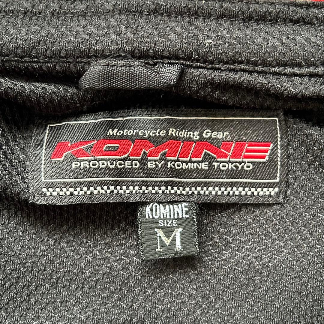 KOMINE コミネ レーシングジャケット ナイロン ライダース プロテクター