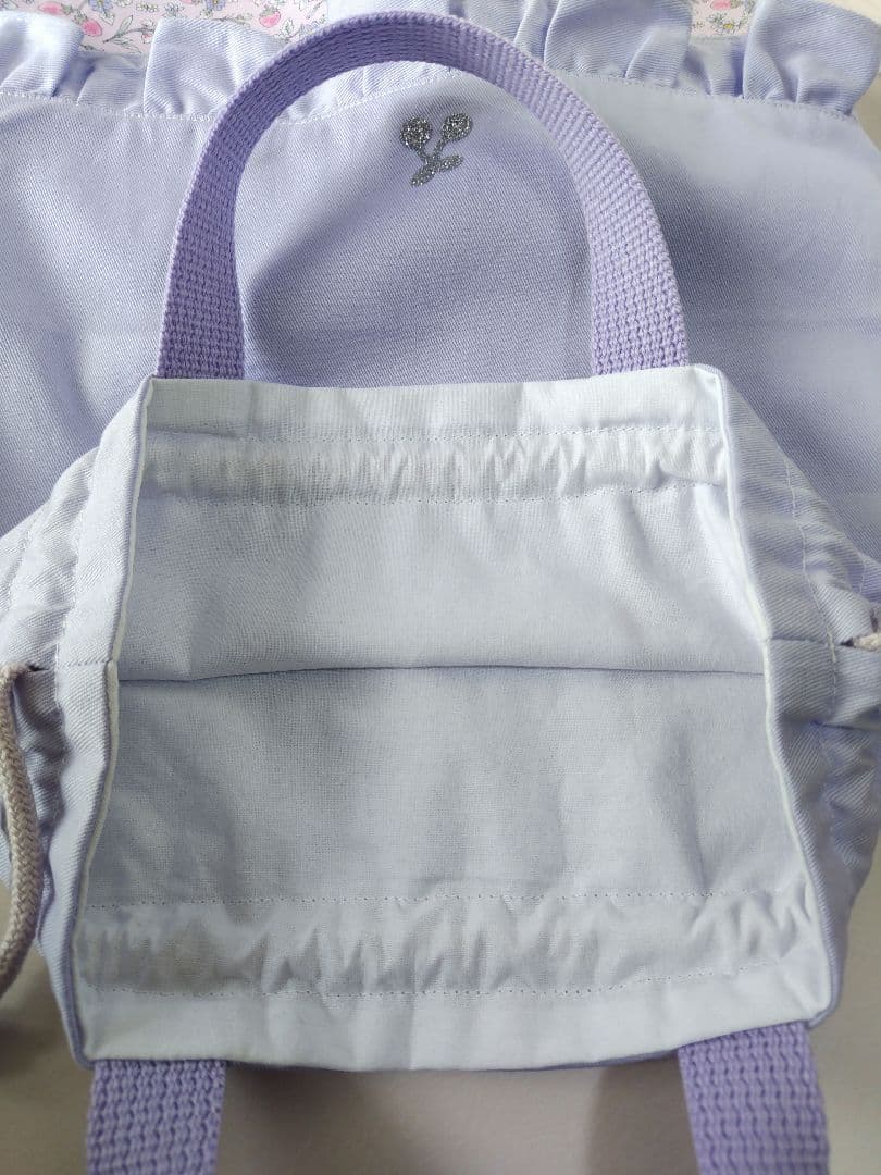 入園入学グッズ4点セット いちご花柄