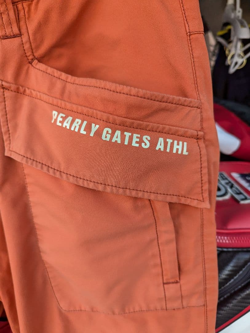 PEARLY GATES オレンジパンツ