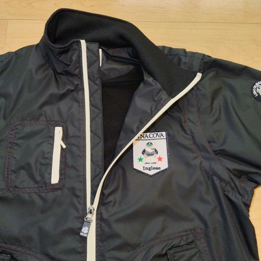 田口英治です。　Lサイズ 美品【SINA COVA】シナコバ 裏起毛ナイロ