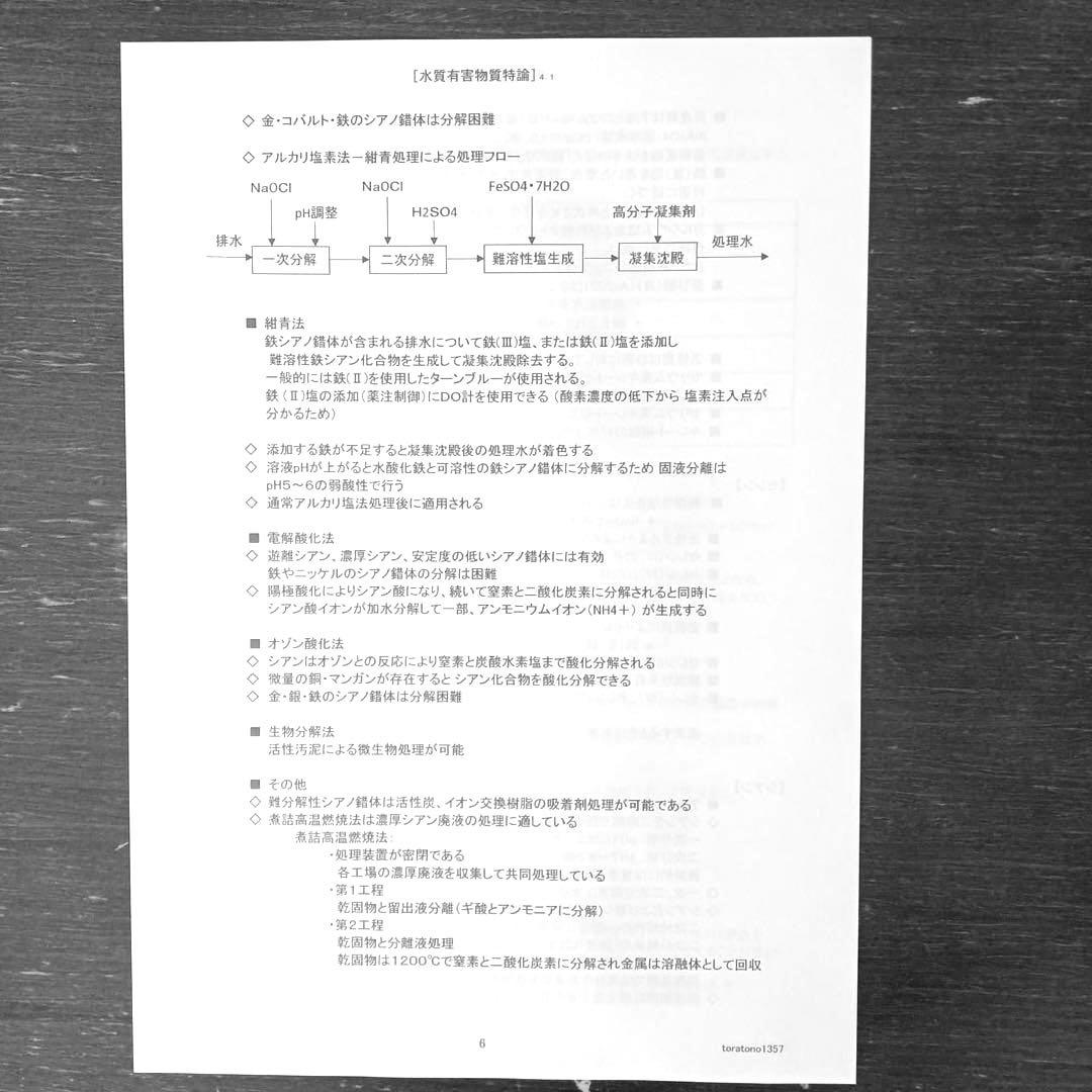【これだけ合格ノート　水質１種】　公害防止管理者...