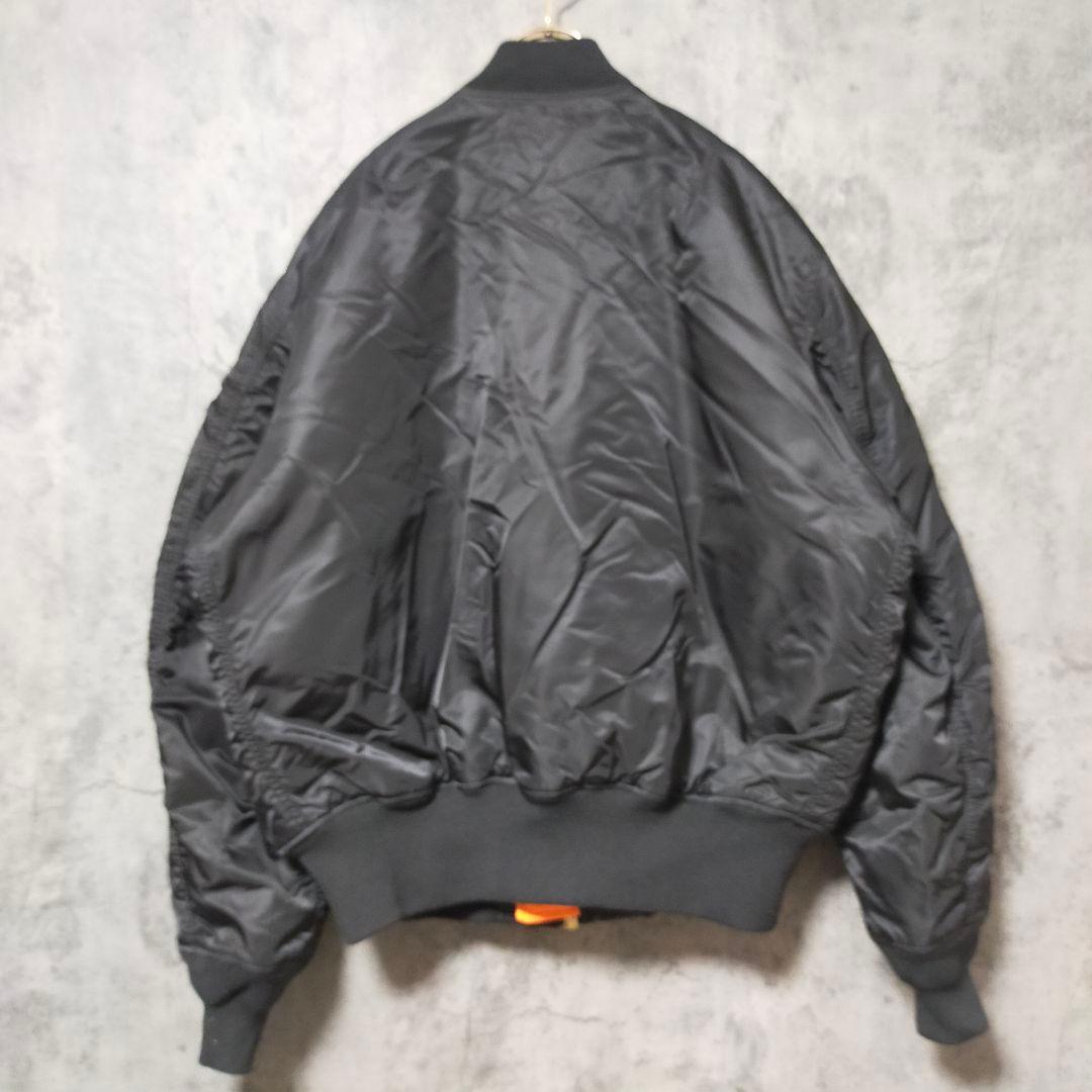 【美品】(XL) アルファ MA-1 フライトジャケット ブラッドチット