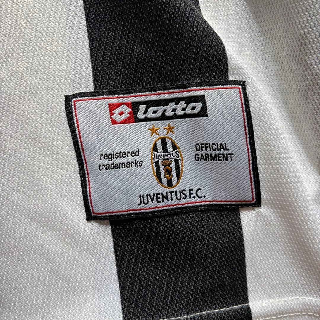 美品 Lotto ユヴェントス ユニフォーム 01-02 ホーム デルピエロ Ｌ