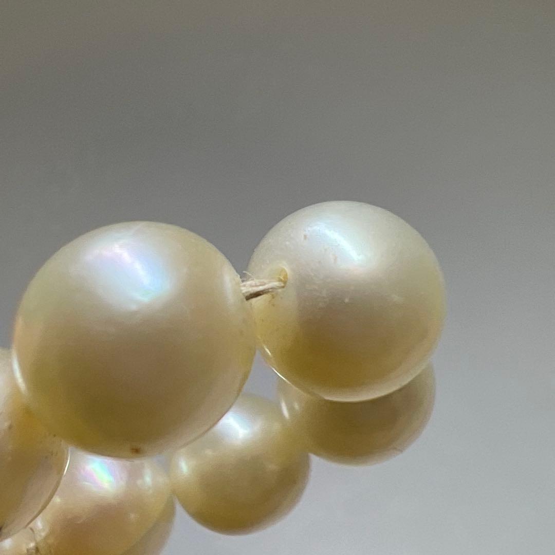 MIKIMOTO刻印　ミキモト本真珠ネックレス　11g 東Y8-0123☆2F